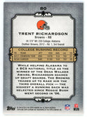Trent Richardson 2012 Topps Supreme Rookie Card #80