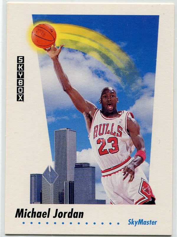 Michael Jordan 1991 - 1992 Skybox SkyMaster Card #583