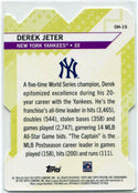 Derek Jeter 2024 Topps Pristine Oh Snap Die-Cut Card #OH-15