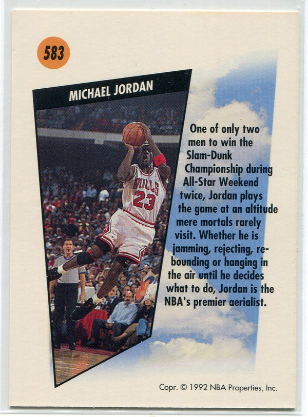 Michael Jordan 1991 - 1992 Skybox SkyMaster Card #583