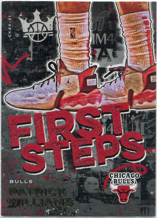 Patrick Williams 2020 - 2021 Panini Court Kings First Steps RC #6