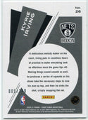 Kyrie Irving 2020 - 2021 Panini Court Kings Maestros Ruby Parallel Card #26 5/149