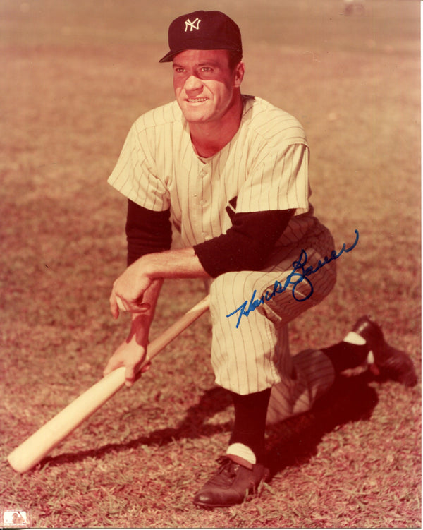 Hank Bauer Autographed 8x10 Baseball Photo