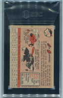 Jim Bunning 1958 Topps Card #115 SGC Graded 6