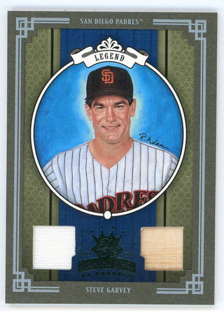 Steve Garvey 2005 Donruss Diamond Kings Bat/Patch Relic #298