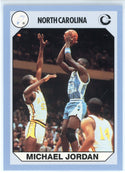 Michael Jordan 1990 Collegiate Collection Card #44