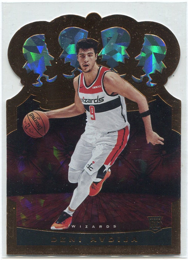 Deni Avdija 2020 - 2021 Panini Crown Royale Crystal Parallel RC #100