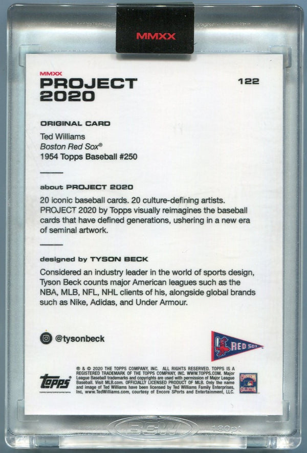Ted Williams Topps Project 2020 Card #122