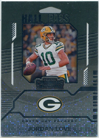Jordan Love 2024 Panini Contenders Hall Pass Card #4
