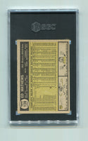Ed Mathews 1961 Topps Card #120 SGC Graded 6