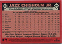 Jazz Chisholm 2021 Topps Chrome Silver Pack Mojo Refractor RC #86C-29