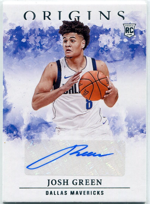 Josh Green 2020 - 2021 Panini Origins Autographed RC #RA-GRE
