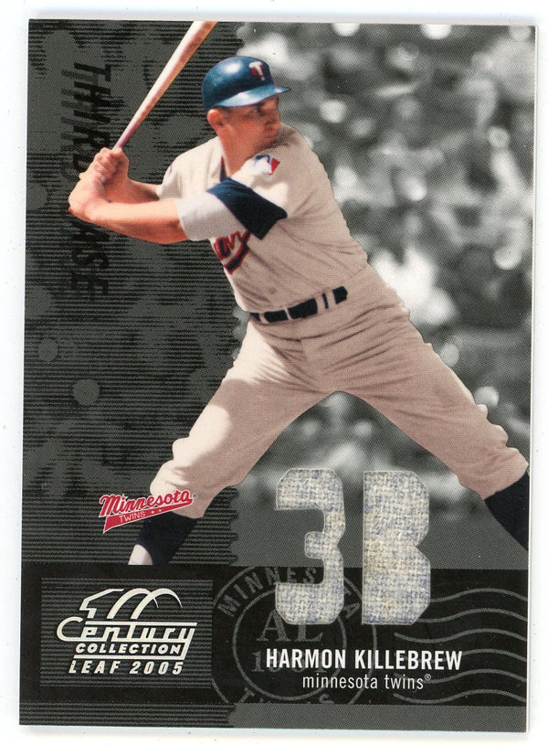 Harmon Killebrew 2005 Leaf Century Collection Patch Relic #3