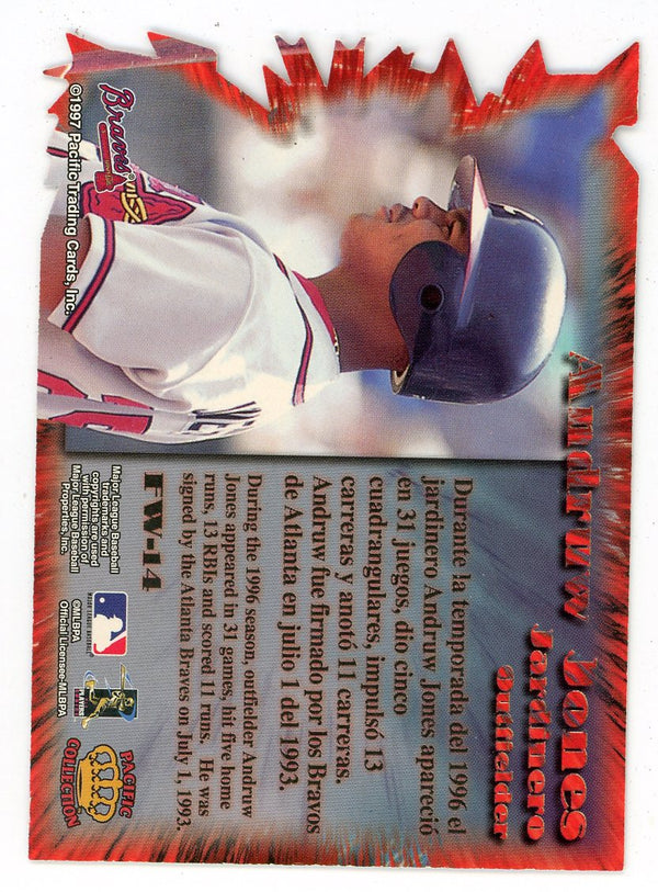 Andruw Jones 1997 Pacific Collection #FW-14