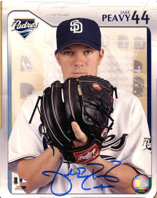 Jake Peavy Autographed 8x10 Photo