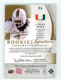 LaRon Landry 2012 Upper Deck Exquisite Rookie Signatures #65 Card 55/99