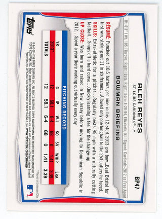 Alex Reyes 2014 Bowman Card #BP47