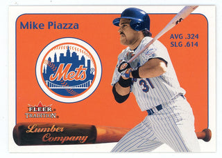 Mike Piazza 2001 Fleer Lumber Company