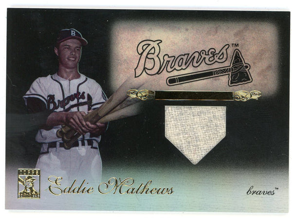 Eddie Mathews 2009 Topps Tribute Patch Relic #47