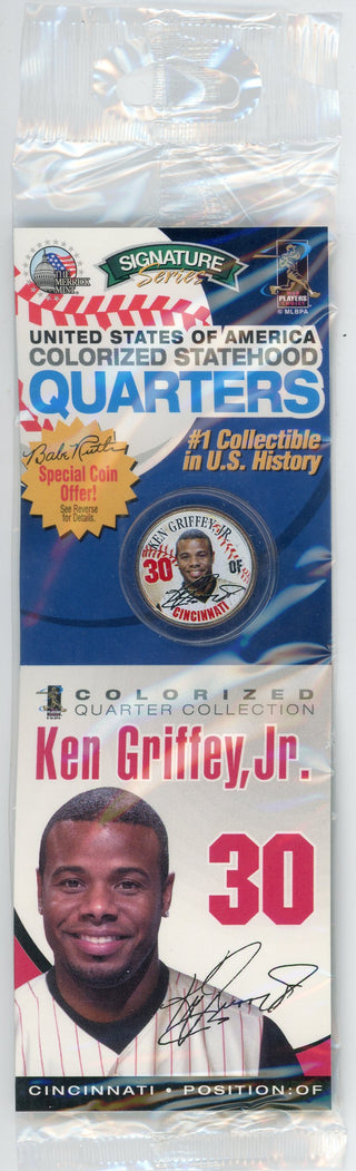 Ken Griffey Jr. Colorized Statehood Quarter