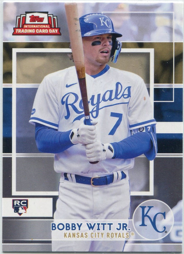 Bobby Witt Jr. 2022 Topps International Trading Card Day RC #NTCD-13