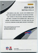 Josh Allen 2020 Panini Prime 4 Color Patch Card #JA 22/43