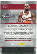 Lebron James Panini Absolute Memorabilia Tri Patch Card 2009 17/25