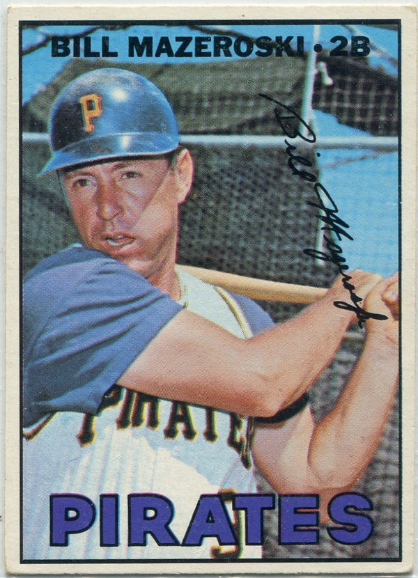 Bill Mazeroski 1967 Topps Card #510