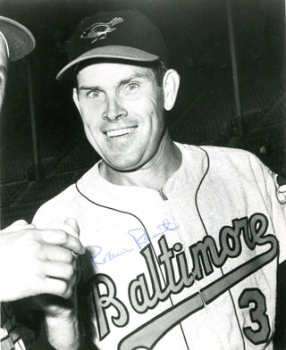 Robin Roberts Autographed Baseball 8x10 Photo