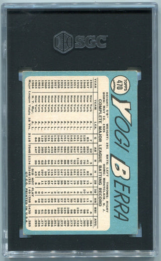 Yogi Berra 1965 Topps Card #470 SGC 4