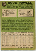 Boog Powell 1967 Topps Card #230