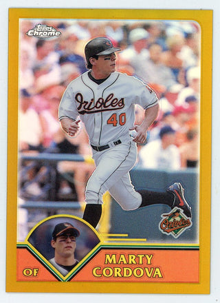 Marty Cordova 2003 Topps Chrome #254
