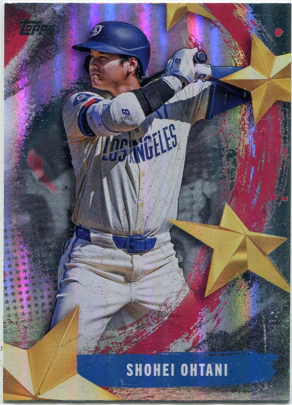 Shohei Ohtani 2025 Topps Stars Of MLB Card #SMLB-10