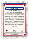 Josh Jung 2023 Topps Bowman Chrome Rookie Of The Year Favorite #ROYF-9 Card