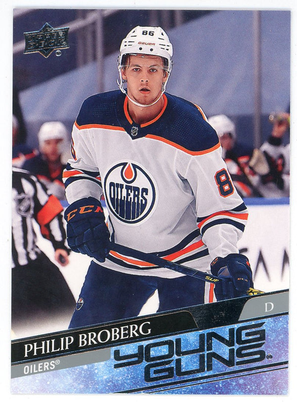 Philip Broberg 2020 Upper Deck Young Guns #204