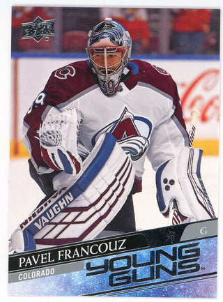 Pavel Francouz 2020-21 Upper Deck Series 1 Young Guns Card #249