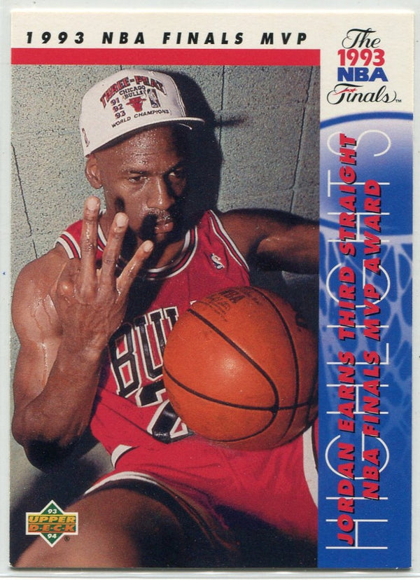 Michael Jordan 1993  - 1994 Upper Deck Card #204