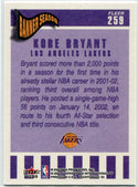 Kobe Bryant 2002 - 2003 Fleer Tradition Banner Season Card #259