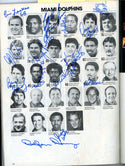 Miami Dolphins Super Bowl XVII Signed Program (61 Signatures)