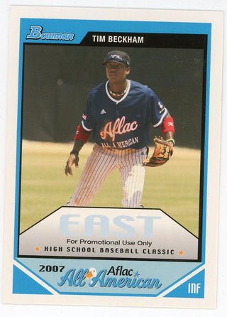 Tim Beckham 2008 Topps Bowman Aflac All-American #AFLAC-TB