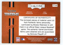 Brooks Robinson/ Will Clark 2005 Donruss Team Tandems Bat Relics #TT-43
