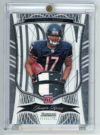Juaquin Iglesias 2009 Topps Bowman Sterling Patch Relic Rookie Card #172