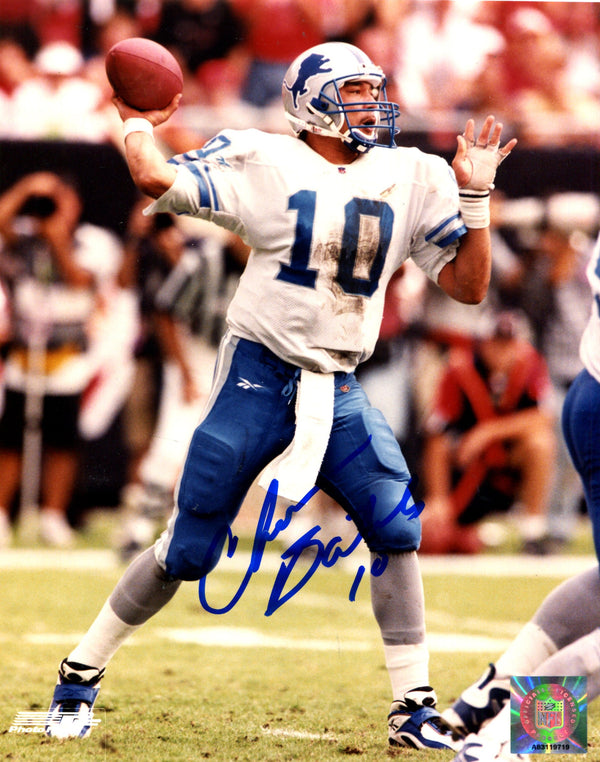 Charlie Batch Autographed 8x10 Football Photo