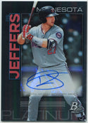 Ryan Jeffers 2020 Bowman Platinum Autographed RC #TOP-56