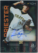 Quinn Priester 2020 Bowman Platinum Autographed RC #TOP-6