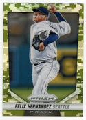 Felix Hernandez 2014 Panini Camo Prizm #40 Card