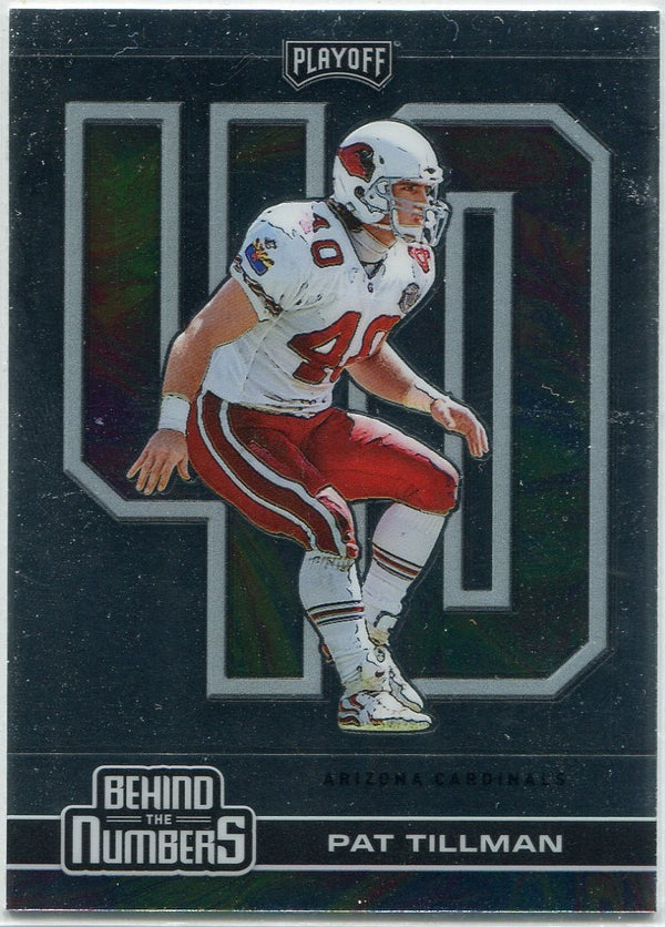Pat Tillman 2020 Panini Playoff Behind The Numbers Card #BTN-3