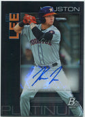 Korey Lee 2020 Bowman Platinum Autographed RC #TOP-54