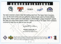 Preston Wilson/ Brian Giles/ Shawn Green/ Todd Helton 2002 Upper Deck Bat Around Bat Relics