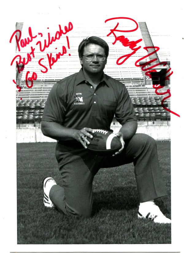Randy Walker Autographed 8x10 Photo